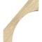 Ekena Millwork 6"W x 22"D x 26"H Westlake Rough Sawn Knee Brace, Douglas Fir BRC06X22X26WTL00RDF - alternate 4